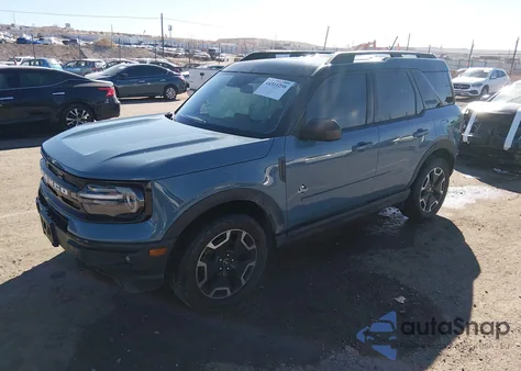 2021 Ford Bronco Sport Outer Banks из США, поврежденный, VIN 3FMCR9C65MRA96748